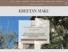 Tablet Screenshot of kreetanmaku.fi